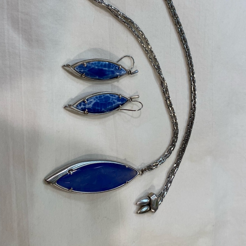 Kendra Scott Necklace and Earrings